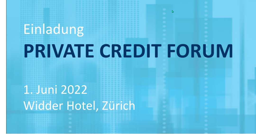 Private Credit Forum 2022