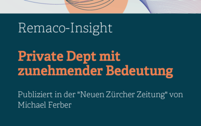 Remaco-Insight: Private Debt mit zunehmender Bedeutung
