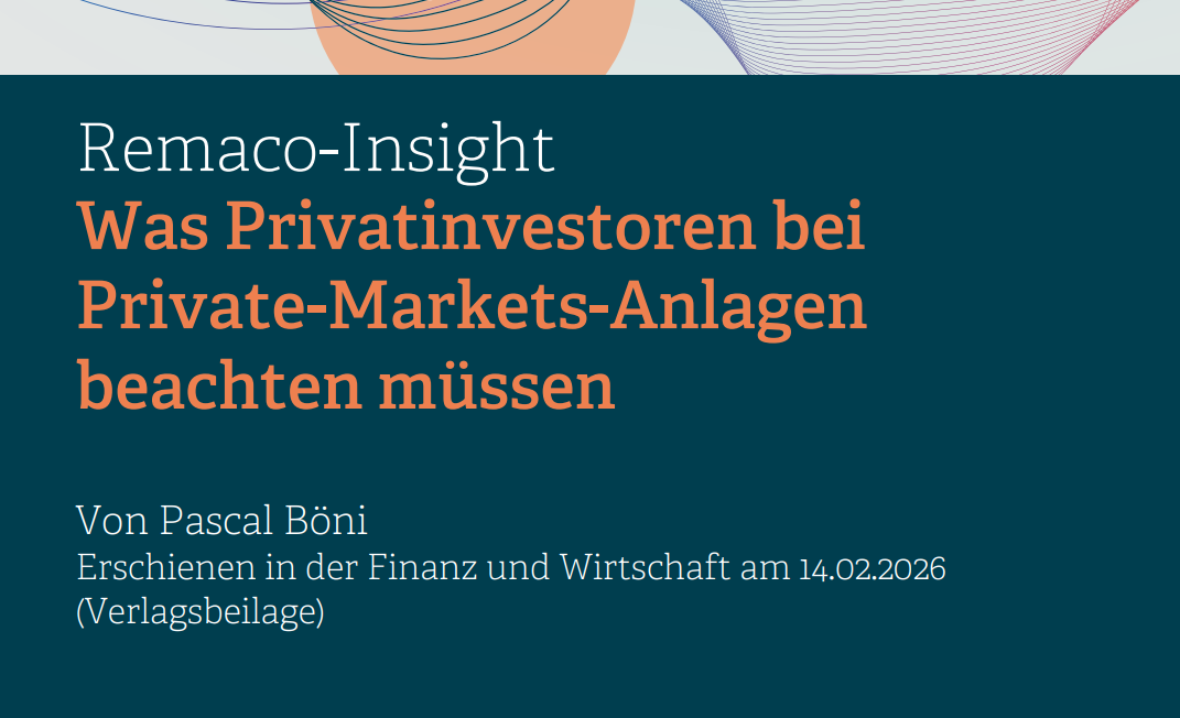 Remaco-Insight: Was Privatinvestoren bei Private-Markets-Anlagen beachten müssen
